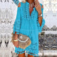 2026 New – 50% OFF – Women's Loose Cotton Linen Embroidered Dress 🌸👗