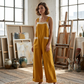 Women's Casual Wide-Leg Jumpsuit
