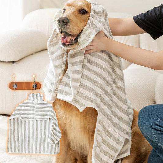 📢📢30% OFF !! ⏰Soft Absorbent and Quick-Drying Dog Bathrobe