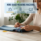 ⏳Limited-time 50% off⏰Portable weaving loom – manual control, wood & steel build🧵