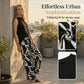 Women's Set – Sleeveless Top & Patterned Extra-Wide Pants – Airy, Elegant & Versatile – Perfect for Summer, Office & Vacation ✨🔥