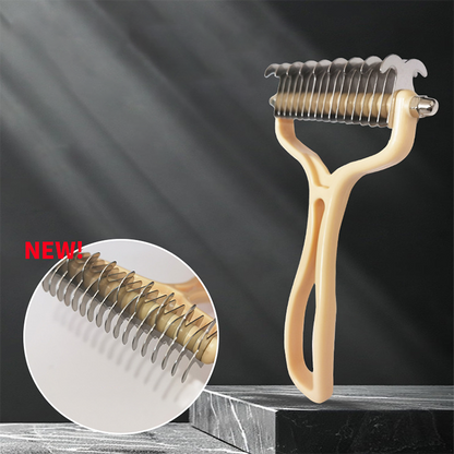 2-in-1 Pet Dematting & Deshedding Comb~Limited time 50% OFF – Premium quality – Bestseller! 🔥✨