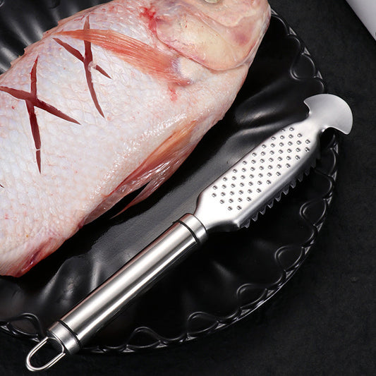 No more fish scale mess – limited time 50% OFF! 🐟✨Stainless Steel Fish Scaler Remover