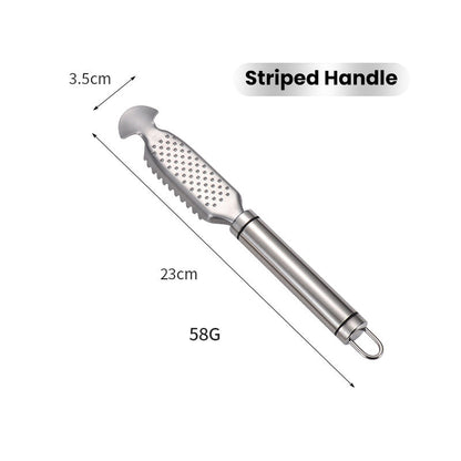 No more fish scale mess – limited time 50% OFF! 🐟✨Stainless Steel Fish Scaler Remover