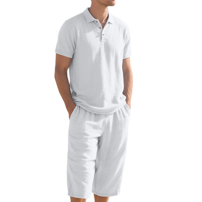 📢📢50% OFF !! ⏰Men's Linen Shirt and Casual Pants Set