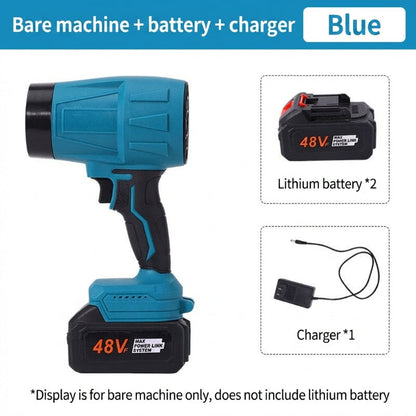 💨 High-Velocity Cordless Blower | Brushless Motor Air Duster for Car Detailing, Workshop & Home Cleaning