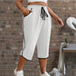 📢📢50% OFF !! ⏰Women's Drawstring Capri Pants with Pockets