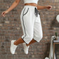 📢📢50% OFF !! ⏰Women's Drawstring Capri Pants with Pockets