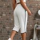 📢📢50% OFF !! ⏰Women's Drawstring Capri Pants with Pockets