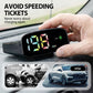Solar-Powered Car HUD Speedometer