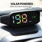 limited time 50% OFF! 🎁🔥Solar-Powered Car HUD Speedometer