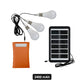 🎁🔥 Limited time 50% OFF~Solar Powered LED Lighting System with 3 Bulbs