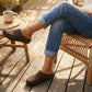 Women's Wide Fit Closed-Toe Mule Slippers - Cushioned Arch Support ✨