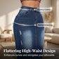 Women's High-Waist Frayed Hem Denim Skirt~Free shipping on 2 items 🚚✨