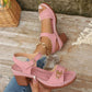 📢📢50% OFF !! ⏰Women's Chunky Heel Sandals