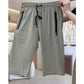 👖 50% OFF NOW! ⏳ Women's Casual Quick-Dry Stretchy Capri Pants – Lightweight, breathable & perfect for travel, yoga or everyday wear ✨