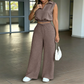 📢📢30% OFF !! ⏰Women's Two-Piece Lounge Set with Drawstring Pants~~（Free shipping）