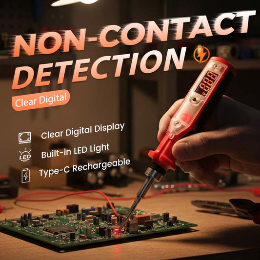 🔧 Limited time 50% OFF – buy 2 and save even more! ⚡Rechargeable Voltage Tester with Screwdriver