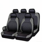 🚗 50% OFF! 9-Piece Universal Fit Leather Car Seat Cover Set