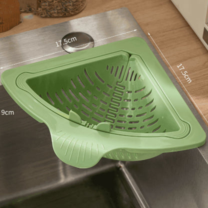 🏆LAST DAY SALE 50% OFF🔥Magnetic Suction Space-Saving Corner Sink Strainer