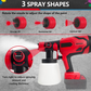 🏆LAST DAY SALE 50% OFF🔥Cordless Electric Paint Sprayer with 3 Patterns