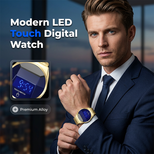 🏆LAST DAY SALE 50% OFF🔥Men's Modern LED Touch Screen Digital Watch