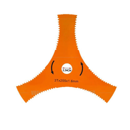 Buy 2 Get 1 FREE~3-Tooth Serrated Brush Cutter Blade