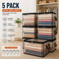 🔥 Time-limited offer: 50% off! 📦 Large, sturdy, thick, transparent plastic storage bag for clothes, moving & storage