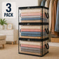 🔥 Time-limited offer: 50% off! 📦 Large, sturdy, thick, transparent plastic storage bag for clothes, moving & storage