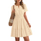 🔥Summer Hot Sale - 41% Off😍Women's Short Sleeve Tiered Mini Dress
