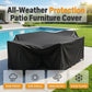 ☀️ 50% OFF!🛡️Outdoor Waterproof Furniture Cover – 210D Oxford fabric, UV‑resistant & windproof. 🪑✨