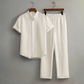 🏆LAST DAY SALE 50% OFF🔥Men's Textured 2-Piece Shirt & Pants Set