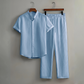 🏆LAST DAY SALE 50% OFF🔥Men's Textured 2-Piece Shirt & Pants Set