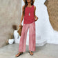 🎯 50% OFF – LOOK OF THE DAY! Women’s Matching Outfit – Flowy Trousers & Camisole Set ✨🌸 【Grab It Now】
