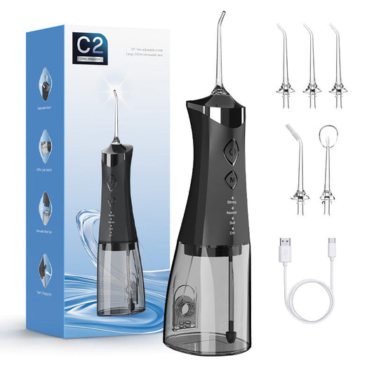 🦷💧 Cordless oral irrigator for dental cleaning | Professional water flosser – NOW 50% OFF! 🌟