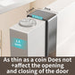 🪄 LIMITED-TIME 50% OFF! ✨ Over The Door Hooks with Basket – Heavy-Duty, Tool-Free, 50lb Capacity 🪣