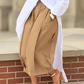 👖 LIMITED-TIME 50% OFF! ✨ Women's Pleated Wide-Leg Pants – Cropped, Elastic Waist, 7 Colors 🍁