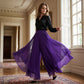 🏆LAST DAY SALE 50% OFF🔥Women's Asymmetrical Chiffon Wide-Leg Pants