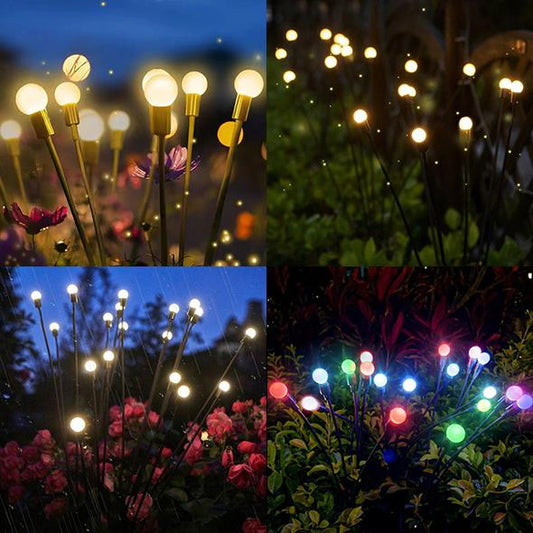 🏆LAST DAY SALE 50% OFF🔥Starburst Swaying Solar Garden Lights