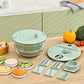 🥗 50% OFF NOW! 🔥 9-in-1 Multifunctional Salad Spinner & Slicer – Large capacity, versatile & easy to use – Perfect for quick & healthy meal prep 🥒