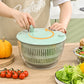 🥗 50% OFF NOW! 🔥 9-in-1 Multifunctional Salad Spinner & Slicer – Large capacity, versatile & easy to use – Perfect for quick & healthy meal prep 🥒