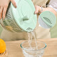 🥗 50% OFF NOW! 🔥 9-in-1 Multifunctional Salad Spinner & Slicer – Large capacity, versatile & easy to use – Perfect for quick & healthy meal prep 🥒