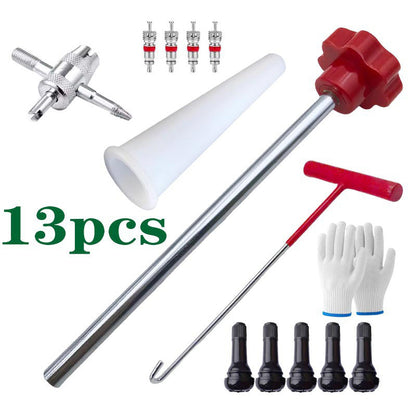 🏆LAST DAY SALE 50% OFF🔥Quick Change Car Tire Valve Tool Kit