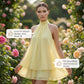🔥LAST DAY SALE 50% OFF🔥Women’s Halter Neck Mini Dress – Slim-Fit, Sleeveless & Tie-Back ✨ | Elegant Summer Dress