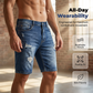 👖 LIMITED-TIME 50% OFF! ✨ Men's Ripped Denim Shorts – Edgy, Breathable, Casual 🌊