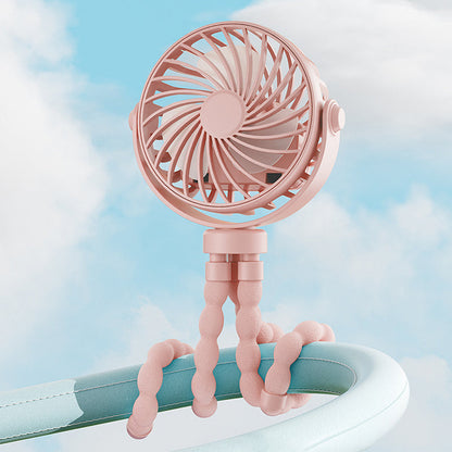 🏆LAST DAY SALE 50% OFF🔥Mini Handheld Multi-Function Octopus Fan