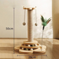 🏆LAST DAY SALE 50% OFF🔥Multifunctional Cat Activity Center with Scratcher and Toys