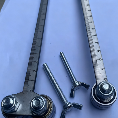 Stainless Steel Guide Ruler for Circular Saw 📏 Precision Straight Cuts, No Wobble, Rust-Proof 🛠️