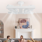 🔥Limited-time offer-Modern 2-in-1 LED Ceiling Fan Light~Can be controlled remotely