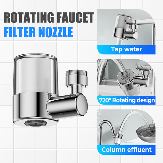 🏆LAST DAY SALE 50% OFF🔥Universal 720° Rotating Faucet Filter Nozzle Set